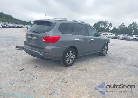 2018 Nissan Pathfinder S из США, поврежденный, VIN 5N1DR2MN8JC645239